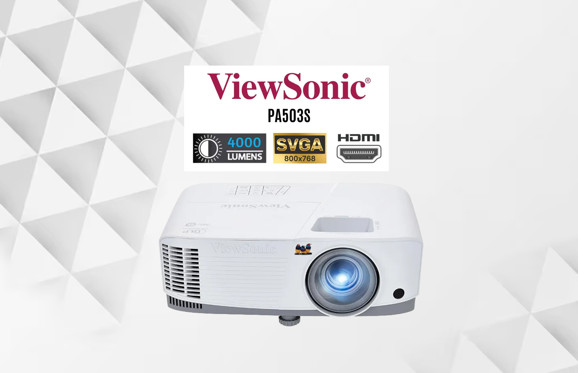 Video proyector Viewsonic PA503W WXGA 1280x800 LÚMENES 3600 HDMI