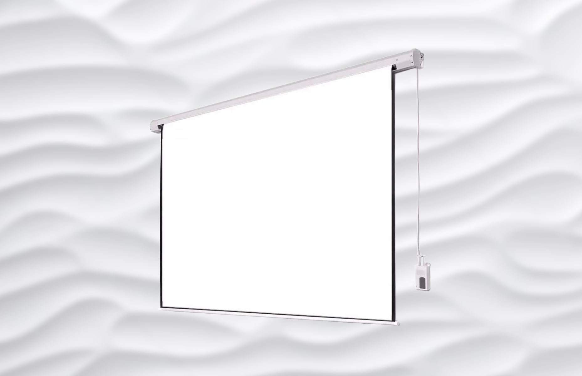 Telón de proyección eléctrico 2,34 m x 1,77 m