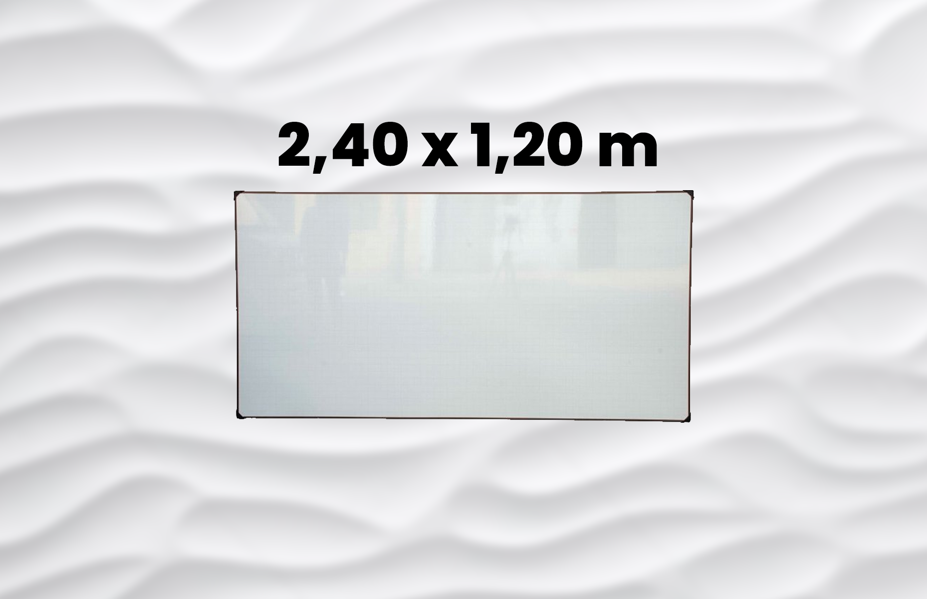 Tablero acrílico mate 2,40 x 1,20 m