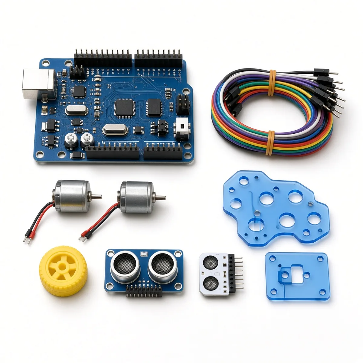 Kit de robótica con placa Arduino